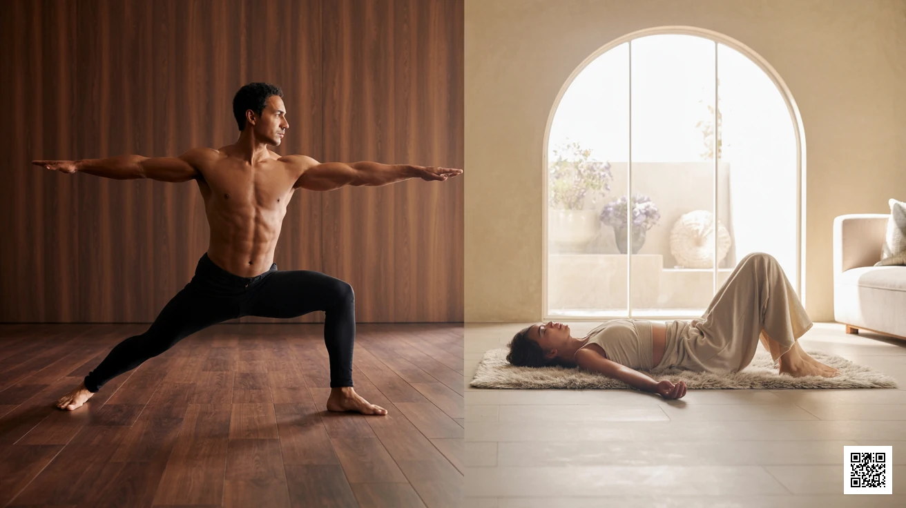 Yin Yoga vs. Power Yoga Ein Vergleich Yin Yoga vs. Power Yoga Ein Vergleich